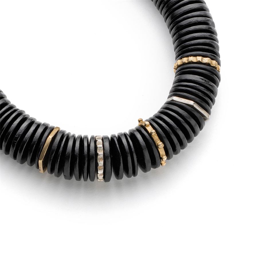 Collana ebano NEON | CL1 FTRIBAL EBANO